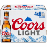 Coors Light Bottles - 24 pk